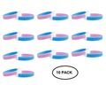10 Pack Transgender PRIDE Silicone Bracelets