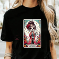 Tarot Card Shirt Funny Mexican Mom T-shirt – Spanish Mothers Day Latina Skeleton Catrina Mama Tee Gift