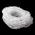 5x3-6x4mm Double Terminated Crystal Quartz 16 inch 136 beads