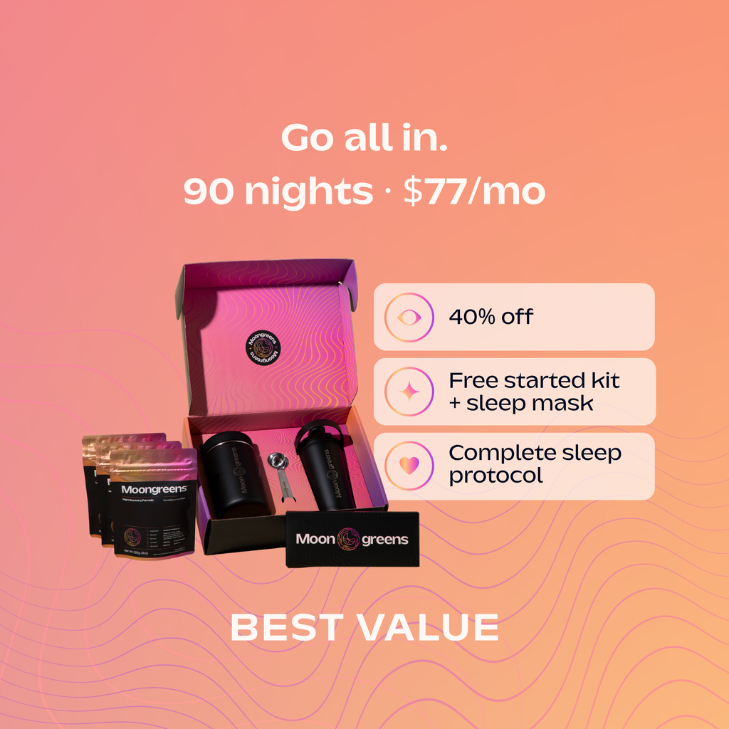 Moongreens™ | Night Recovery & Cortisol Wind-Down