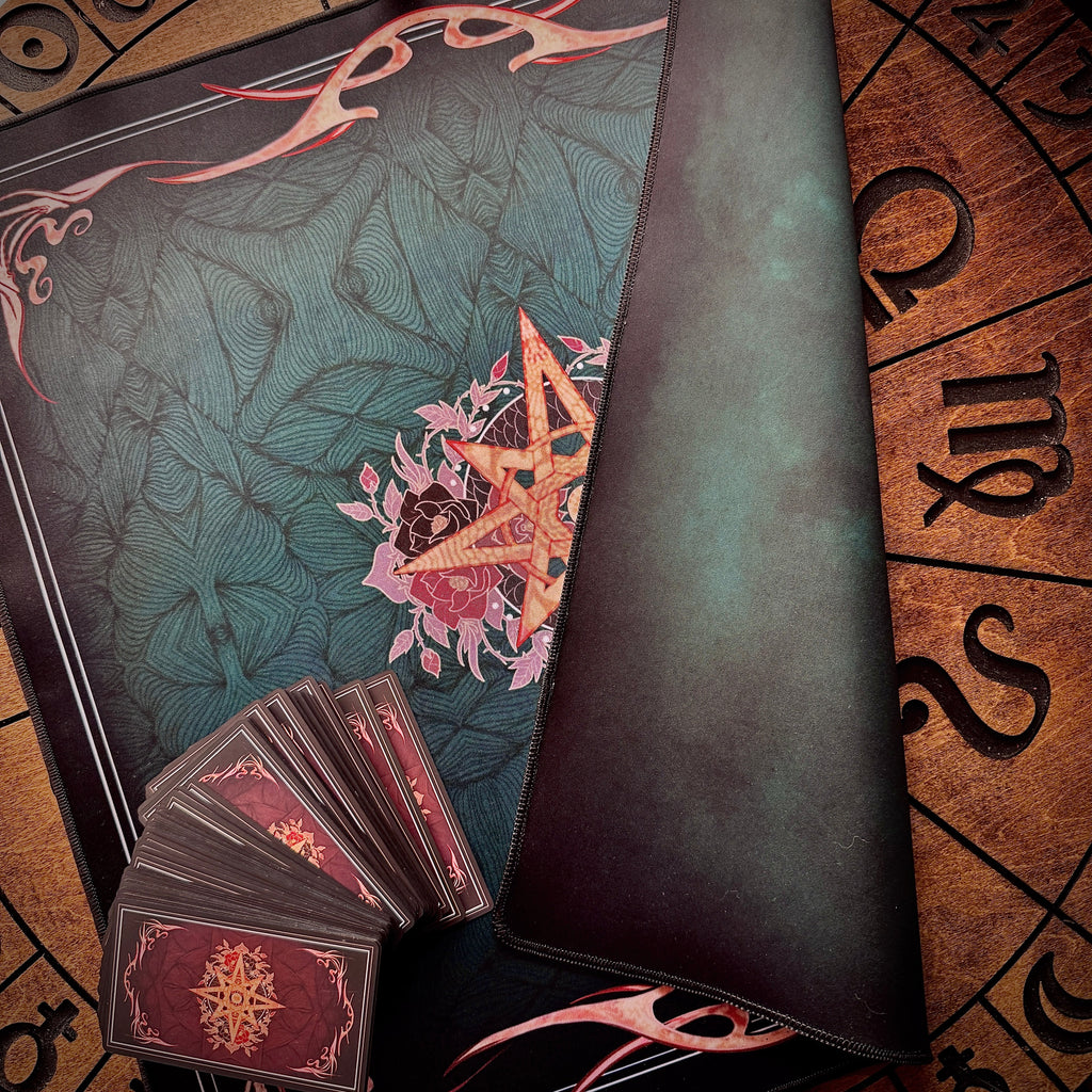 Children of Ostara tarot card deck & book set- BLACK EDITION