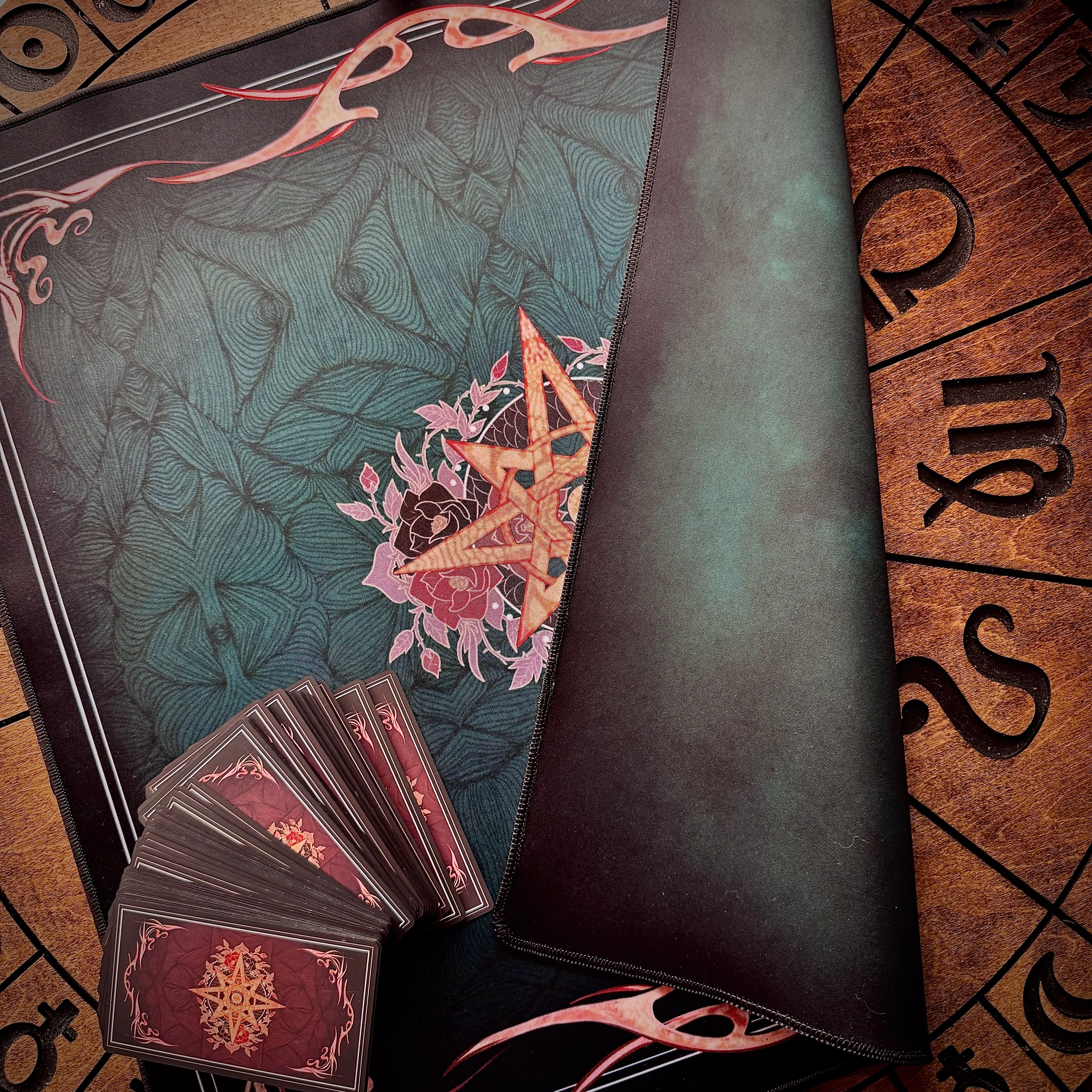 Children of Ostara tarot card deck & book set- BLACK EDITION