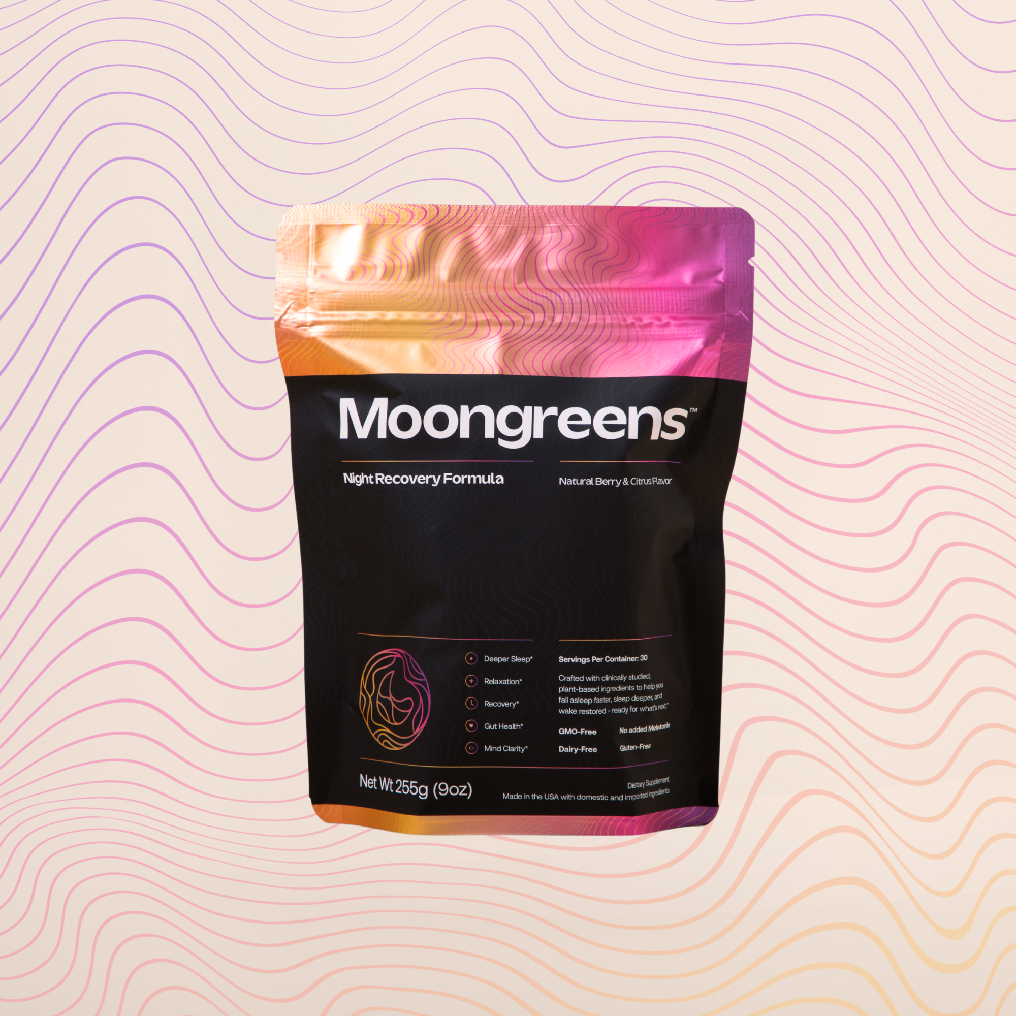 Moongreens™ | Night Recovery & Cortisol Wind-Down