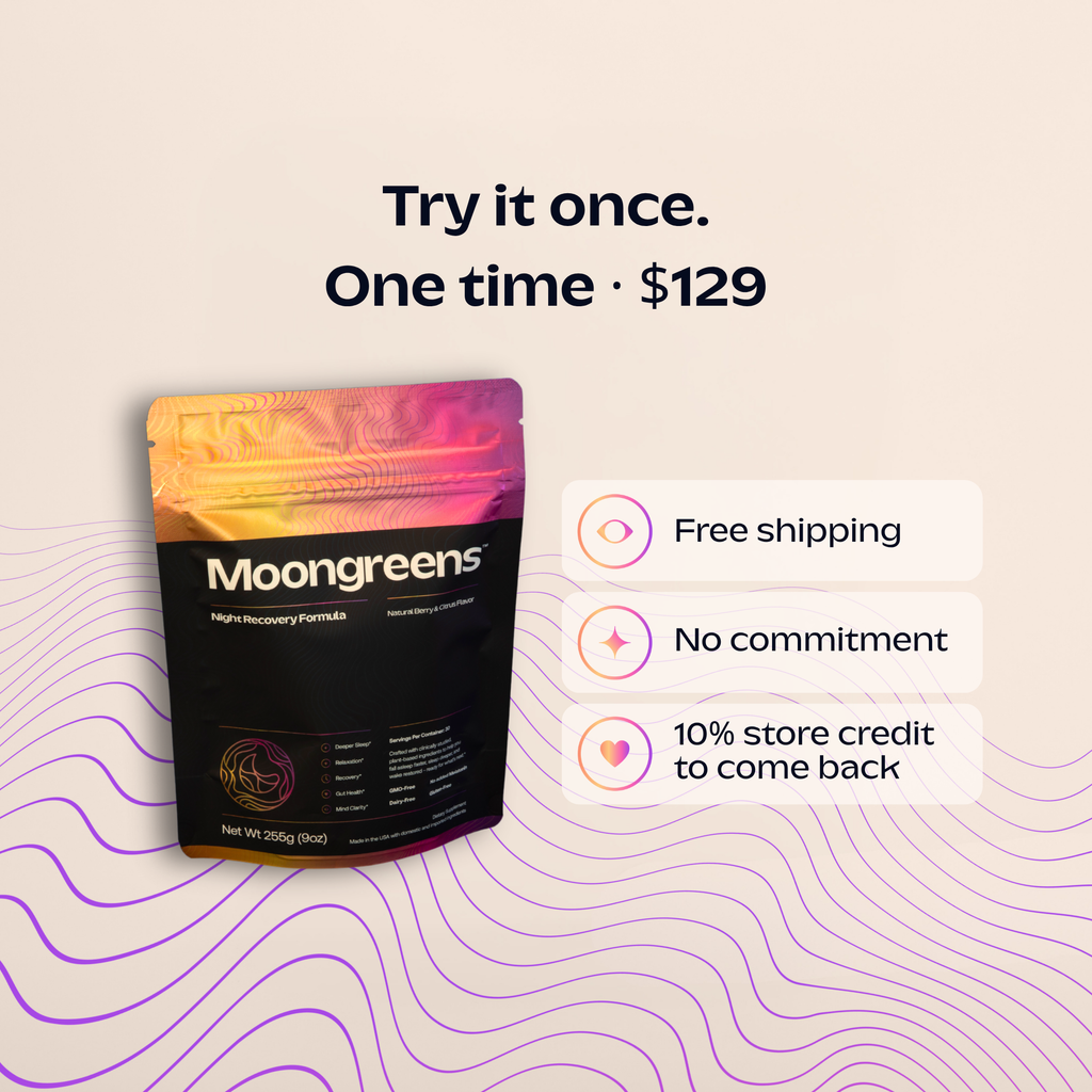 Moongreens™ | Night Recovery & Cortisol Wind-Down