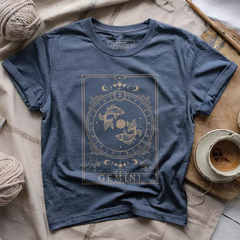 Gemini Yarn Tarot T-shirt