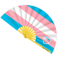 Trans Pride Flag Fan