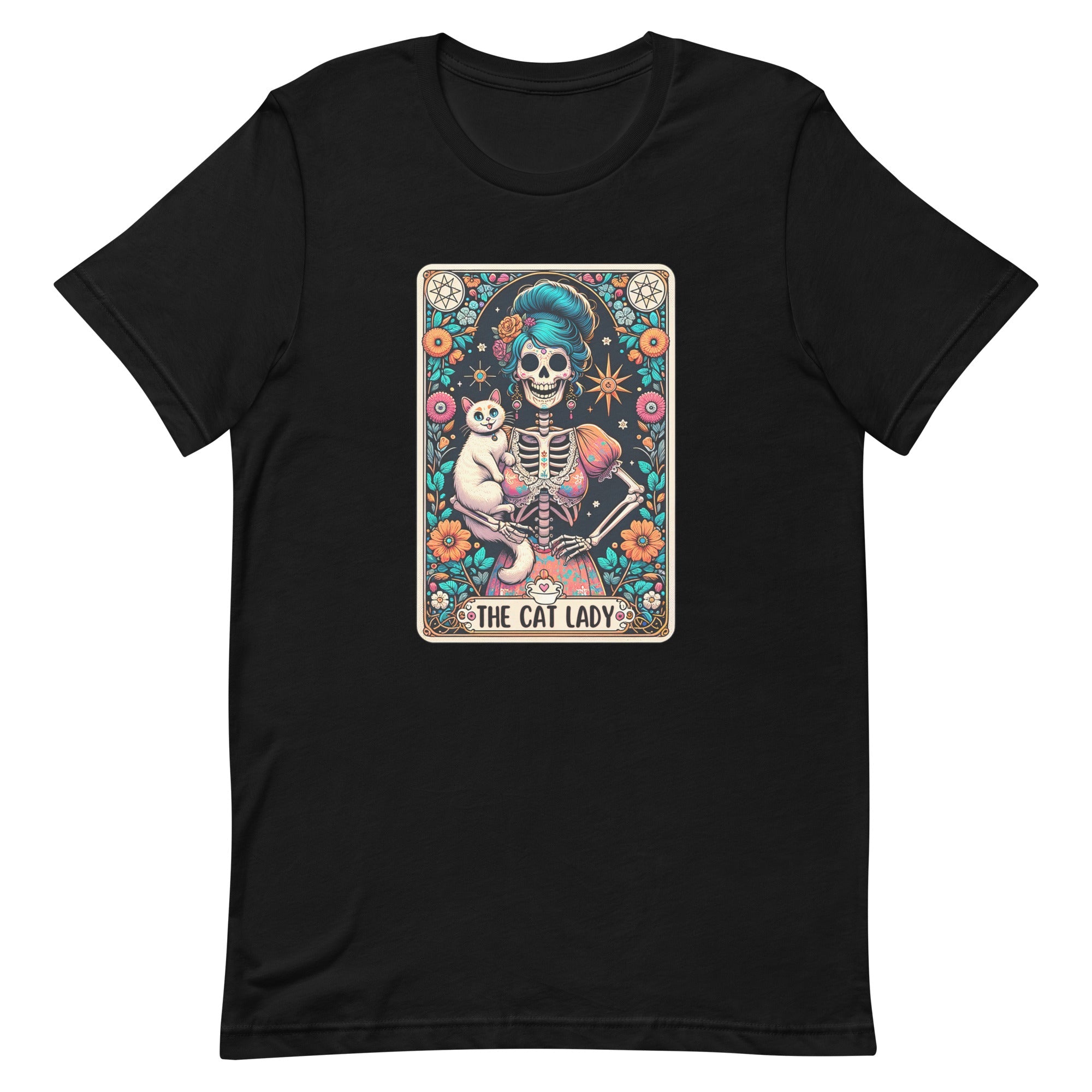 The Cat Lady Tarot Card T-shirt